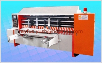 China Máquina rotatoria automática del troquelador, alimentación automática del Ventaja-borde, cortando con tintas + arrugando proveedor
