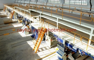 China Línea de corrugado de cartón de 3/5/7 capas, máquina para hacer cartón corrugado y caja de cartón proveedor