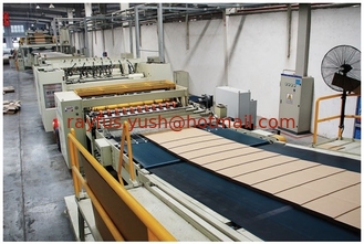 China Línea de corrugado de cartón de 3/5/7 capas, máquina para hacer cartón corrugado y caja de cartón proveedor