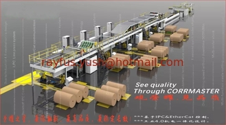 China Línea de producción de cartón corrugado de 3/5/7 capas, máquina para hacer cartón corrugado y caja de cartón proveedor