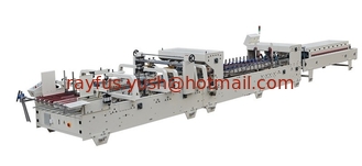 China Máquina de pegamento automática de la carpeta de la caja inferior de bloqueo automático, multifunción mediante ruedas de pegado proveedor