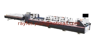 China Máquina automática multifunción de pegamento de carpetas con pre-doblaje y bloqueo en la parte inferior, por pistolas de pegamento, opción para caja de CD proveedor