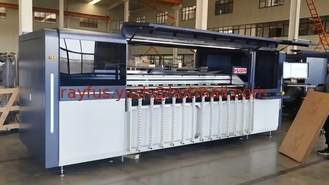 China Máquina de impresión digital automática, CMYK, alimentación de borde de plomo, alta precisión proveedor