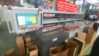 China Fabricante automático de cajas, máquina automática de corte de cajas de cartón, alimentación de borde de plomo proveedor