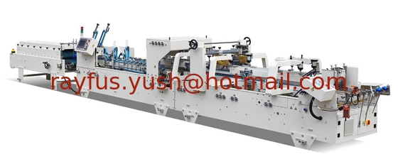 Carpeta automática Gluer, plegado en abanico de la caja de la cartulina + pegando proveedor