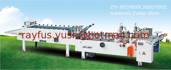 Carpeta automática Gluer con Prefold, plegado en abanico de la cartulina + pegando con Prefold proveedor