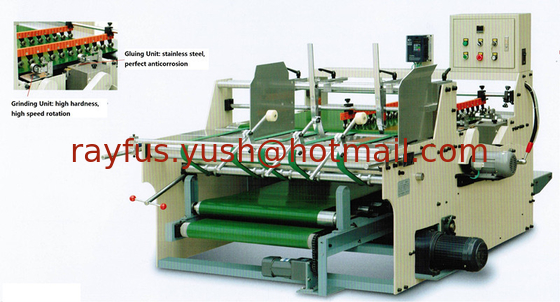 carpeta Semi-auto Gluer, plegado en abanico no estándar de la presión del cartón + pegando proveedor