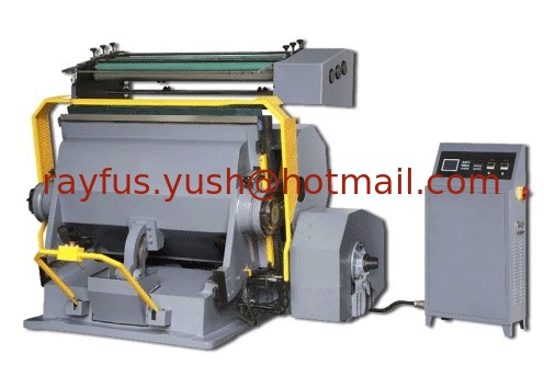 máquina que corta con tintas y que arruga Semi-auto, plano que corta con tintas + que arruga proveedor