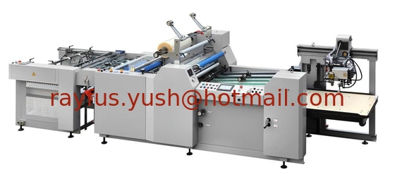 Automatic Film Laminator, Pre-coated Glue With Heating, Paper Laimating With Roll Film proveedor