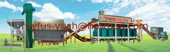 Línea de producción de pellets de fertilizantes compuestos proveedor